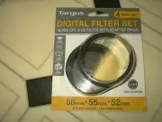 Targus 4 pics DSLR Digital camera Filter Set Cameras filters uv cpl 58mm 55