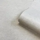 Palm Texture Belgravia Wallpaper Woven Hessian Fabric Effect Vinyl Silver 9005