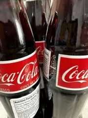 6 X Mexican Coca Cola Glass Bottles 12oz Cane Sugar Mexico Bottle Botella Fresh
