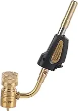 ANKROYU Torch Head, Gas Self-Igniting Turbo Torch Flame Torch, Portable Hand Trigger Activated Torch Suitable for Welding Brazing Barbecue Piping