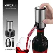Electric Wine Aerator and Pourer - Smart One-Button Wine Decanter with Automa...