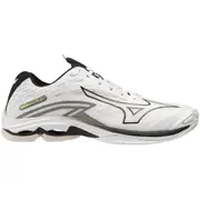 Mizuno Mens Wave Lightning Z7 Volleyball Indoor Sports Shoes (White/Black)