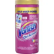 Vanish Napisan Gold Multi Power Stain Remover & Laundry Booster Powder 2kg