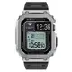 AmBand Apple Watch 專用保護殼 ❘ 銀色軍規級鋼殼 X TPU 錶帶 ❘ 45mm