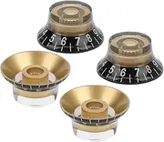 4Pcs Top Hat Knobs,Electric Guitar Volume Tone Control Potentiometer,Guitar Instrument Parts Accessories
