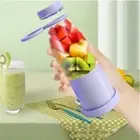 350ml Portable Electric Fruit Juicer USB Rechargeable Smoothie Blender Machine M