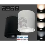 圓筒燈型 日本 NICHIA吸頂燈☀MOMI高亮度LED台灣製☀象鼻燈7W/15W/30W可調角度軌道燈也可以變向下筒墱