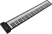 LOCADENCE Portable Roll Up 88 Keys Piano Keyboard with Speaker Chord Function, Multifunctional Hand Roll Piano, Portable Rechargeable Foldable Electronic Keyboard