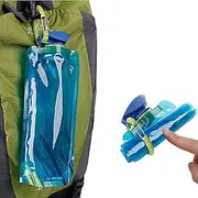 Folding Sports Bottles, Folding Water Bottle Bag, Outdoor Sports, Soft and Flexible Flat Bottles, Easy Roll, Roll, Sport and Lightweight