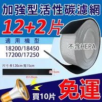 在飛比找Yahoo!奇摩拍賣優惠-加強型活性碳濾網適用Honeywell 17200/1725