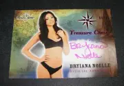 2015 Benchwarmer BRYIANA NOELLE Treasure Chest Pink Foil Autograph/25 PLAYBOY