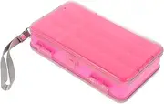 BESPORTBLE Double Sided Lure Fishing Multifunctional Plastic Organizer with Multiple Compartments for Travel Storage of Fishing Tackle Bait Accessories