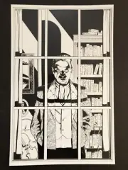 Sherlock Holmes The Vanishing Man #2 B&W COVER Dynamite Comics Poster Print 8x12