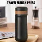 French Press Coffee Mug Portable Mannual Coffee Maker for Outdoor Travel Camping