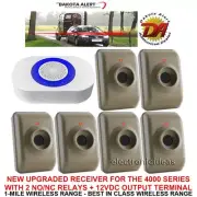 DAKOTA ALERT DCMA-4K PLUS WIRELESS ALARM + RELAYS + 12V OUTPUT - 6 SENSORS