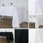 6 pcs 60x126" RECTANGLE TABLECLOTHS 100% COTTON High Quality Catering Linens