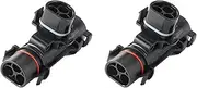 Binxind 2X Solar PV Connector Plug Waterproof IP68 4000V 40A for Solar PV System Panel Parallel Protection Kit LY01-T