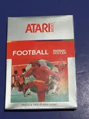 ATARI 2600 VINTAGE 1988 FOOTBALL REALSPORTS SOCCER VIDEO GAME!