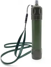 Flushable Water Filter St Portable Water Purification St Hiking Mountaineering Camping Emergency Survival Practical St Simple Water Purifier Sediment Microbial Sediment Physical