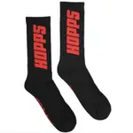 HOPPS - SOCKS BLACK / WHITE 中筒襪