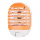 Bug Zapper Silent Fly Insect Trap for Indoor/Home/Office (Orange EU plug) NEW
