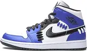 [Jordan] Air 1 Mid WMNS Sisterhood - Game Royal Womens Cv0152 401 - Size, Game Royal/Black-white, 6.5