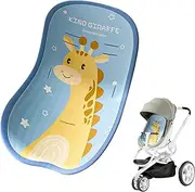 Car Seat Cooler Cushion, Car Seat Cooling Pad, Baby Car Seat Cooling Mats Liner, Protector of and Heat Cover, Machine Washer, Stroller Accessories for Travel