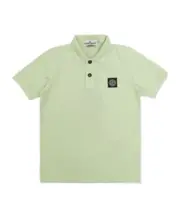 Stone Island Junior Compass-Badge Short Sleeved Polo Shirt 8Y,4Y,6,14Y,12Y green