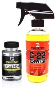Ounce (355 Ml) C22 Citrus Solvent Wig Glue Remover with 3.4 Ounce Ultra Hold Hai
