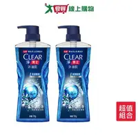 在飛比找樂天市場購物網優惠-Clear淨男士沐浴露淨澈酷爽720ml x 2入【愛買】