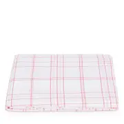 Matouk August Plaid Fitted Sheet, Queen