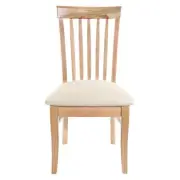 BELVEDERE TASMANIAN OAK TIMBER DINING CHAIR