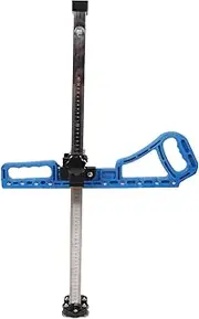 Drywall Cutting Tool, Foldable Drywall Cutter with 2 to 60cm Adjustable Blade, Portable Gypsum Board Cutting Tool, Unit: Centimeter
