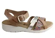 Womens Lola Canales Daisy Comfortable Leather Sandals Made In Spain - ModeShoesA