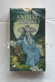 RARE!! - Tarot of the Animal Lords by Angelo Giannini - c. 2003 - OOP!