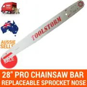 28" Chainsaw Guide Bar 3/8 063 92DL for Baumr-Ag Sx72 Sx76 72cc 76cc Chainsaw
