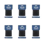 6PK Malli Sewing Soft Elastic Band Flexible DIY Sewing Cord 15mm x 2.5M Assorted