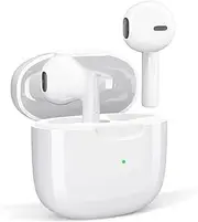 Wireless Earbuds 3 Bluetooth Headphones, IPX5 Waterproof Noise Isolation Earbuds, LED Power Display Cordless in-Ear Earphones with Microphone for All Phone