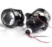 3.0 Inch BMW SPORT Light LED Projector Lens White + Yellow
