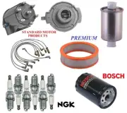 Tune Up Kit Filters Cap Wire Spark Plugs For GMC SAFARI V6 4.3L, VIN Z 1992-1994