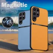 PU Leather Magnetic Case for Samsung S20FE S21 S22 S23 S24 S25 Ultra A16 A55 5G