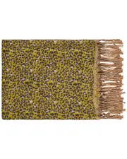 Surya Jacquie Charcoal Throw