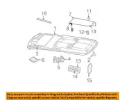 CHRYSLER OEM 06-10 Commander Roof Interior Trim-Sunvisor Screw 6035602