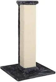 i.Pet Cat Tree Cats Tower Ultimate Scratching Post, 92cm Height Pet Scratcher Posts Indoor Kittens Wooden Play House Towers and Trees Corner Toys, with Grey Plush Cover