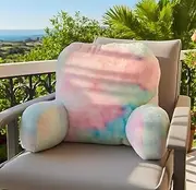 BallaArt CO Reading Pillow - Backrest Pillow Back Support Pillow for Sitting in Bed Rest Pillow, Back Support Cushion for Lounging, Reading, Watching TV