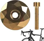Road Bikes Bowl Cover,Safe Non-Slip Headset Top Caps - Sturdy Bikes Stem Cover Waterproof Cycling Accessories