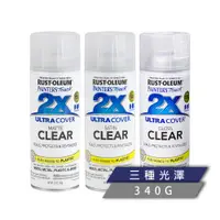 在飛比找PChome24h購物優惠-RUST-OLEUM 樂立恩 2X 極致雙效保護漆 透明（三