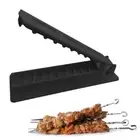 Skewers Maker Barbecue Stringer Box Machine Beef Meat Vegetables String Tool