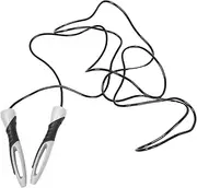 Abaodam Weighted Jump Rope for Women Men Exercise Skipping Rope Soft Coated Material Workout for Activities