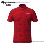 TAYLORMADE TAYLORMADE高爾夫服裝新款男士夏季透氣運動高爾夫短袖POLO衫可定制